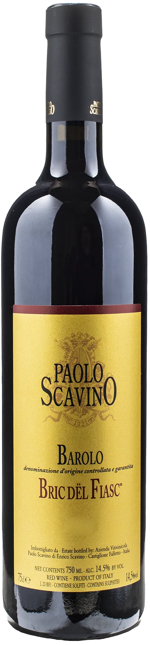 Barolo DOCG Bric del Fiasc