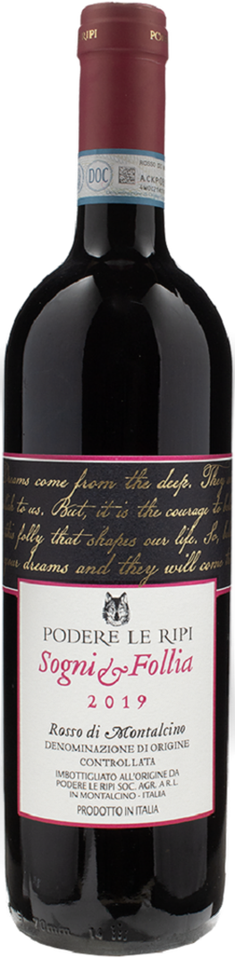 Rosso di Montalcino DOC Sogni & Follia