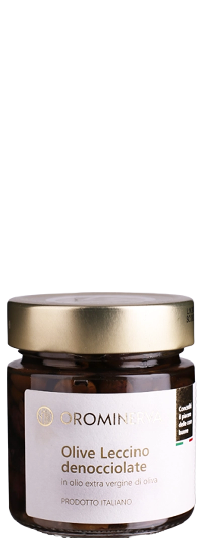 Pitted Leccino Olives – 210 g