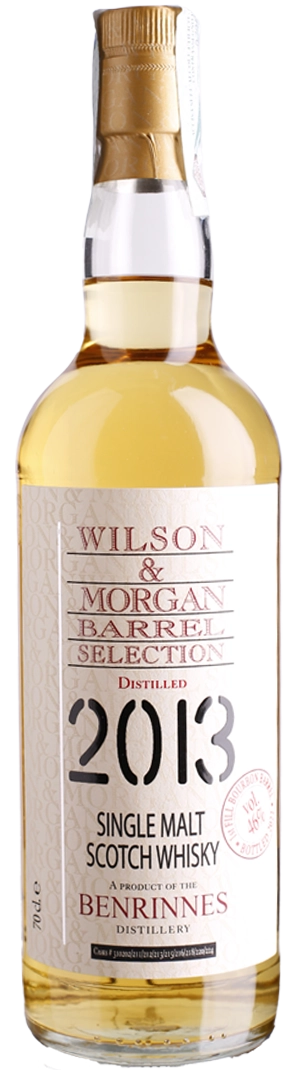 Scotch Whisky 1st Fill Bourbon Barrel 46° Wilson & Morgan