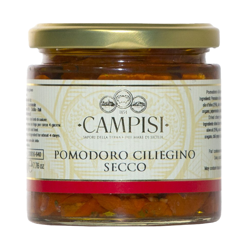 Pomodoro ciliegino semisecco sott'olio – 220g
