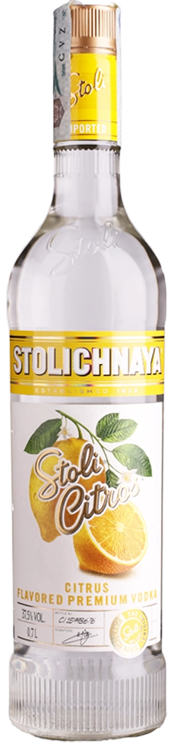 Russian Vodka Stoli Citros 