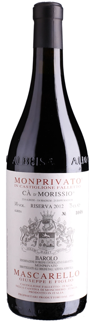 Barolo DOCG Monprivato Riserva Cà d'Morissio