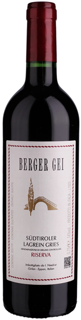 Lagrein Riserva DOC "Gries Berger Gei"