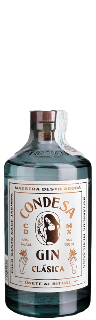 London Extra Dry Gin "Condesa Clasica" 43°